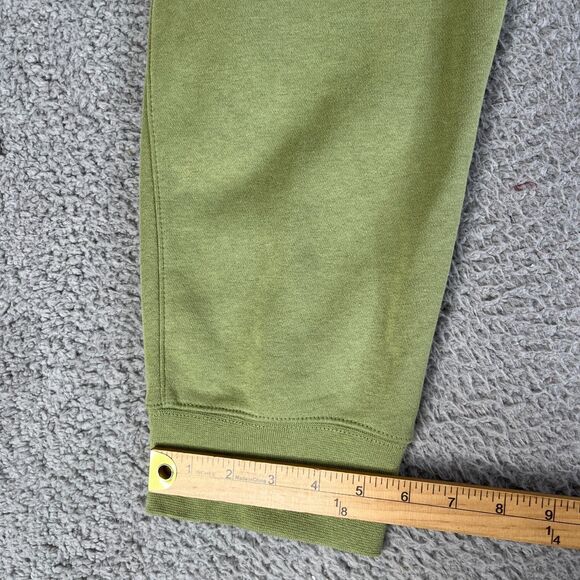 Nike Sweatpants Mens L Green Fleece Joggers Athletic Logo Comfort BV2671-334 - Picture 12 of 13